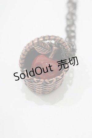 画像: Q-pot. / 白雪姫/毒リンゴ＆バスケットネックレス【Disney】   H-25-03-24-048-QP-AC-KB-ZH