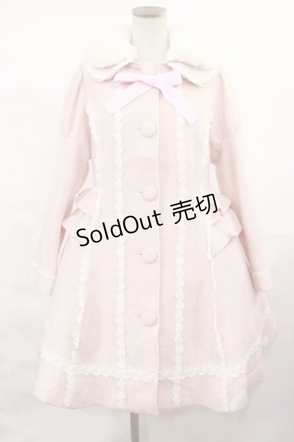 画像1: BABY,THE STARS SHINE BRIGHT / ユキノナミダヒメコート Free ピンク H-25-03-24-1001-BA-CO-NS-ZH (1)