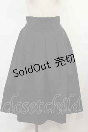 画像: axes femme / クラシカルスカート M ブラック H-25-03-24-1018-AX-SK-NS-ZH