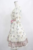 画像2: Leur Getter / Ribbon Jewelry袖付ワンピース  オフ白 H-25-03-24-022-LU-OP-KB-ZH (2)
