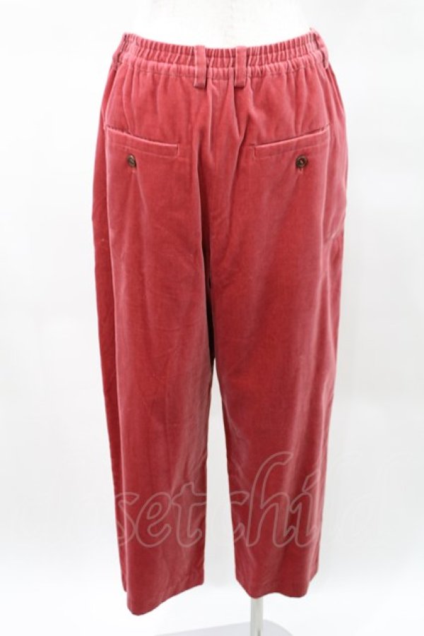画像3: Jane Marple / Cotton rayon velvet pants  ローズピンク H-25-03-25-037-JM-PA-KB-ZT391 (3)