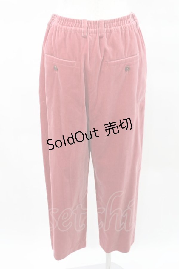 画像3: 【SALE】Jane Marple / Cotton rayon velvet pants  ローズピンク H-25-03-25-037-JM-PA-KB-ZT391 (3)