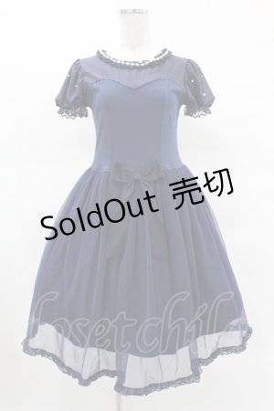 画像: Angelic Pretty / Airy Girlカットワンピース Free ネイビー H-25-03-25-1038-AP-OP-NS-ZH