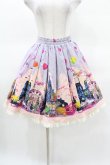 画像1: metamorphose / night　carnival　ミニスカート Free ラベンダー H-25-03-25-1042-ME-SK-NS-ZH (1)