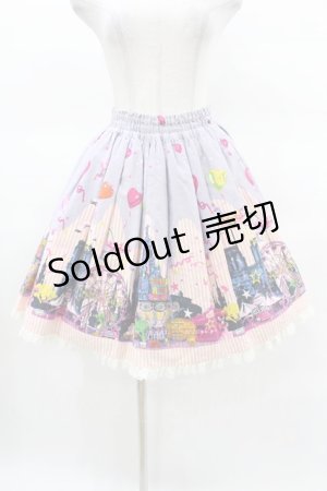 画像: metamorphose / night　carnival　ミニスカート Free ラベンダー H-25-03-25-1042-ME-SK-NS-ZH