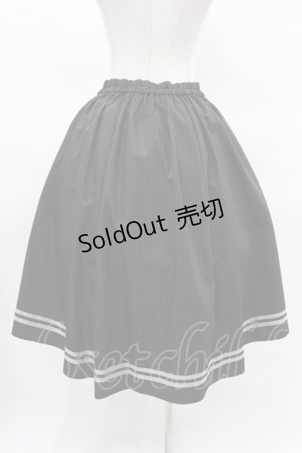 画像2: axes femme / 連ボタンフィッシュテールスカート M ブラック H-25-03-25-1043-AX-SK-NS-ZH (2)