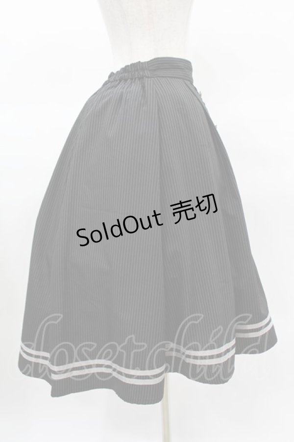 画像3: axes femme / 連ボタンフィッシュテールスカート M ブラック H-25-03-25-1043-AX-SK-NS-ZH (3)
