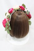 画像2: Angelic Pretty / Princessメリロットヘッドドレス  ワイン H-25-03-25-1006-AP-AC-NS-ZH (2)