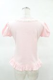 画像2: Angelic Pretty / Lovelyギンガムリボンカットソー Free ピンク H-25-03-25-1054-AP-TO-NS-ZH (2)