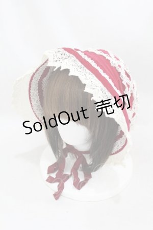 画像: BABY,THE STARS SHINE BRIGHT / 別珍ベビーボンネット  ボルドー H-25-03-25-1010-BA-AC-NS-ZH