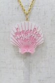 画像1: Angelic Pretty / Jewelシェルネックレス  ピンク H-25-03-25-1020-AP-AC-NS-ZH (1)