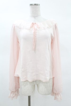 画像: Angelic Pretty / Nighty Moonカットソー Free ピンク H-25-03-25-1026-AP-TO-NS-ZH