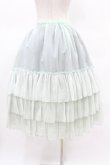 画像2: Victorian maiden / ロングシフォンアンダースカート Free ミント H-25-03-25-1032-CL-SK-NS-ZH (2)