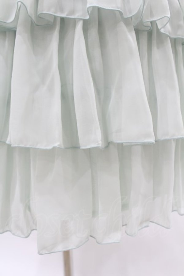画像4: Victorian maiden / ロングシフォンアンダースカート Free ミント H-25-03-25-1032-CL-SK-NS-ZH (4)