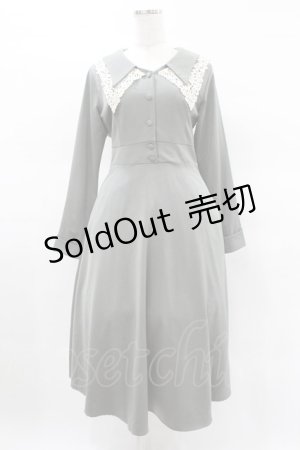 画像: an another angelus / カットワークダブル衿ワンピース Free GREEN H-25-03-25-1034-CA-OP-NS-ZH