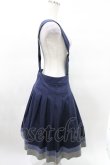 画像2: Jane Marple / Vintage marine tablier skirt M ネイビー H-25-03-25-016-JM-SK-KB-ZH (2)