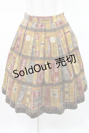 画像: Jane Marple / Jane's bookcaseショートスカート  マスタード H-25-03-25-024-JM-SK-KB-ZH