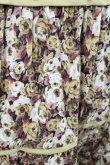 画像4: Jane Marple Dans Le Salon / Roman Rose peasant skirt  ocher×light beige H-25-03-25-027-JM-SK-KB-ZT410 (4)