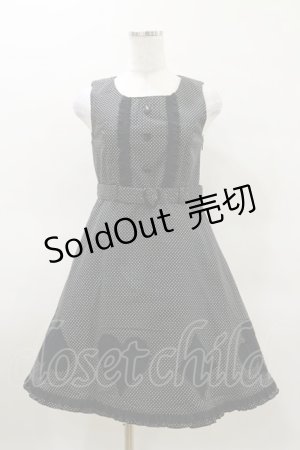 画像: metamorphose / トランプアップリケジャンパースカート（2007年） Free ブラック H-25-03-26-055-ME-OP-NS-ZH