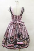 画像2: metamorphose / Happy Sewing Time フリルジャンパースカート+ヘッドドレスセット サイズ1 ピンク H-25-03-26-057-ME-OP-NS-ZH (2)