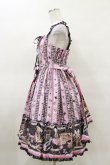 画像3: metamorphose / Happy Sewing Time フリルジャンパースカート+ヘッドドレスセット サイズ1 ピンク H-25-03-26-057-ME-OP-NS-ZH (3)