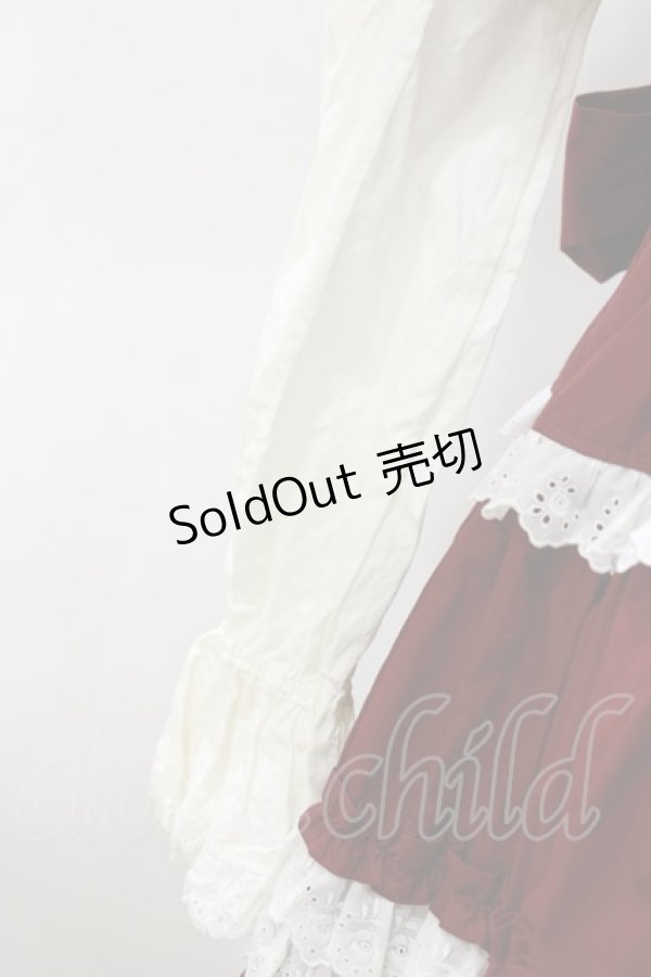 画像5: Cornet / ティアードワンピース Free ボルドー H-25-03-26-067-LO-OP-NS-ZH (5)