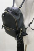 画像2: Maison de FLEUR / リボンMリュック  ブラック H-25-03-26-007-LO-BG-NS-ZH (2)