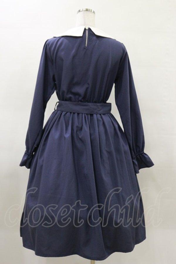 画像2: Avail / サンリオキャラクターズコラボ/タキシードサムワンピース M ネイビー H-25-03-26-068-LO-OP-NS-ZH (2)