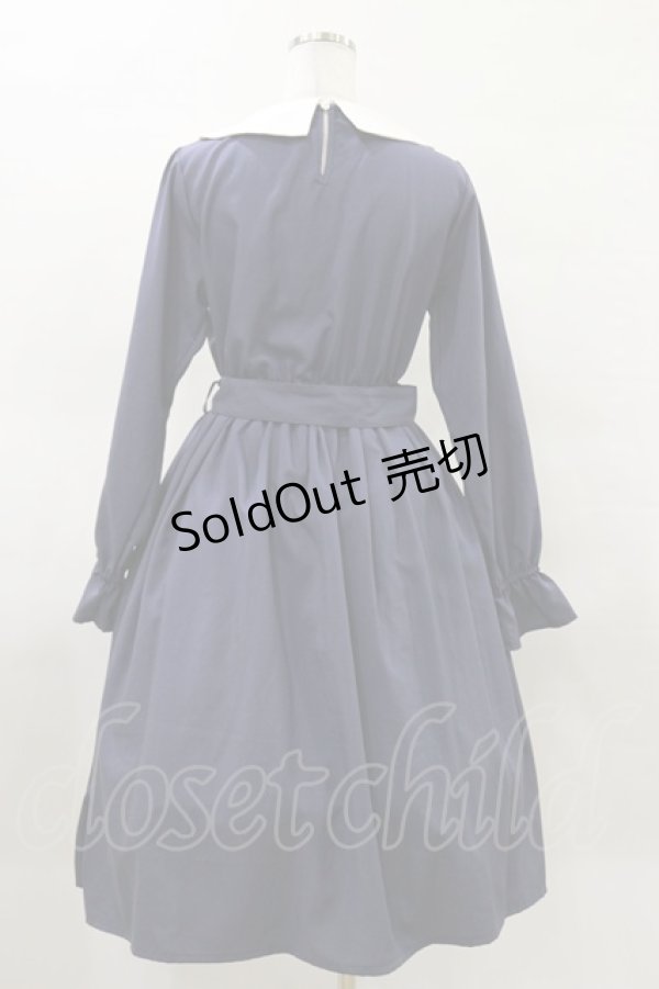 画像2: Avail / サンリオキャラクターズコラボ/タキシードサムワンピース M ネイビー H-25-03-26-068-LO-OP-NS-ZH (2)