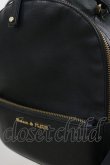 画像3: Maison de FLEUR / リボンMリュック  ブラック H-25-03-26-007-LO-BG-NS-ZH (3)