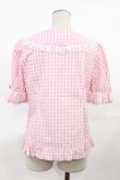 画像3: Angelic Pretty / ふんわりフリルギンガムブラウス Free ピンク H-25-03-26-1034-AP-BL-NS-ZH (3)