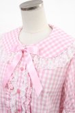 画像4: Angelic Pretty / ふんわりフリルギンガムブラウス Free ピンク H-25-03-26-1034-AP-BL-NS-ZH (4)
