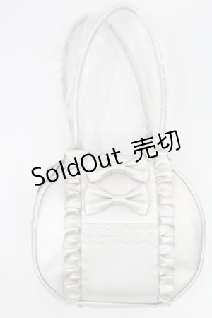 画像: axes femme kawaii / ツインリボンラウンドハンドバッグ  ゴールド H-25-03-26-1040-AX-BG-NS-ZH
