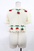 画像2: Angelic Pretty / いちごチェリーサテンリボンボレロ Free オフ H-25-03-26-1015-AP-TO-NS-ZH (2)