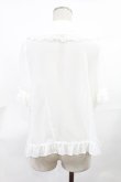 画像3: Angelic Pretty / ふんわりフリルブラウス Free オフ H-25-03-26-1028-AP-BL-NS-ZH (3)