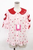 画像1: Angelic Pretty / Lovely Heartブラウス Free ピンク/レッド H-25-03-26-1030-AP-BL-NS-ZH (1)
