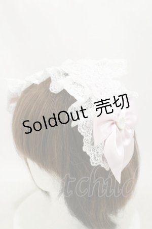 画像: Lovely Tency / 眞白ありすコラボ/ヘッドドレス  ピンク H-25-03-26-010-LO-AC-NS-ZH