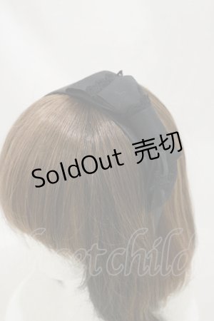 画像: Innocent World / アリーシャリボンカチューシャ  ブラック H-25-03-26-011-IW-AC-NS-ZH