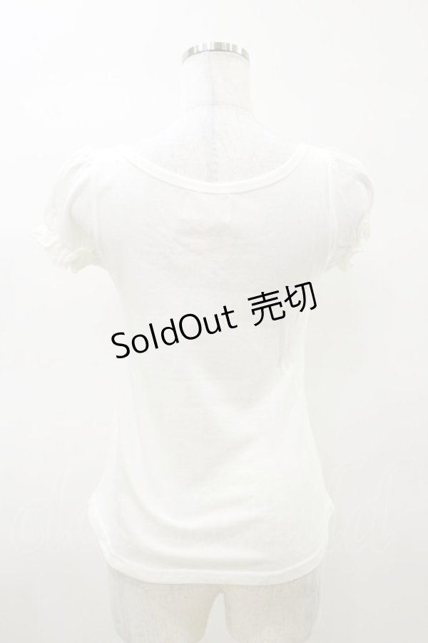 画像2: RoseMarie seoir / シナモロール×RoseMarie seoir Tシャツ Free オフ H-25-03-26-015-LO-TO-NS-ZH (2)