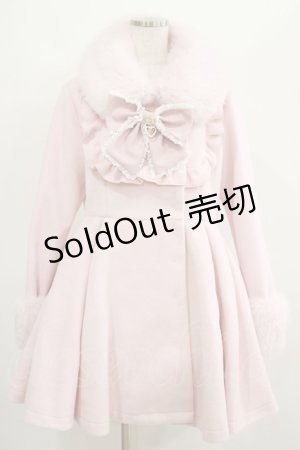 画像: Pal elfy / リボンプリンセスコート L ピンク H-25-03-27-001-GO-CO-NS-ZT-C019