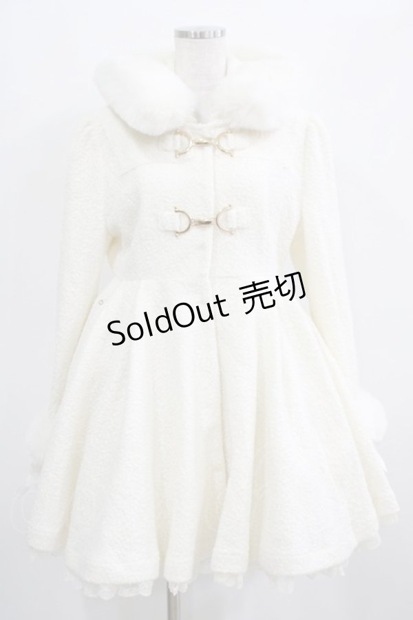 画像1: MA*RS / ビット付きブークレロングコート Free オフ H-25-03-27-004-EL-CO-NS-ZT-C019 (1)