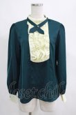 画像1: Maison de FLEUR Petite Robe canone / アリアが聴こえるブラウス Free Green H-25-03-27-047-EL-BL-NS-ZH (1)