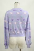 画像3: Angelic Pretty / Candy Petit Heartカーディガン Free ラベンダー H-25-03-27-051-AP-TO-NS-ZH (3)