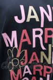 画像3: Jane Marple / Signature printed T-shirt regular ブラック H-25-03-27-1011-JM-BL-KB-ZH (3)