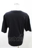 画像2: Jane Marple Dans Le Salon / Just smile T-shirt M ブラック×オフ H-25-03-27-1014-JM-TO-KB-ZH (2)