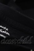 画像4: Jane Marple Dans Le Salon / Just smile T-shirt M ブラック×オフ H-25-03-27-1014-JM-TO-KB-ZH (4)