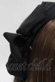 画像2: Jane Marple / リボンカチューシャ  ブラック H-25-03-27-1003-JM-AC-KB-ZH (2)