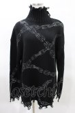 画像1: KILL STAR / Chained Knit Sweater S ブラック H-25-03-27-1020-SL-TO-KB-OS (1)