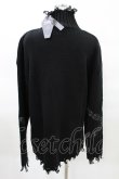 画像2: KILL STAR / Chained Knit Sweater S ブラック H-25-03-27-1020-SL-TO-KB-OS (2)