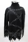 画像1: KILL STAR / Chained Knit Sweater S ブラック H-25-03-27-1022-SL-TO-KB-ZH (1)